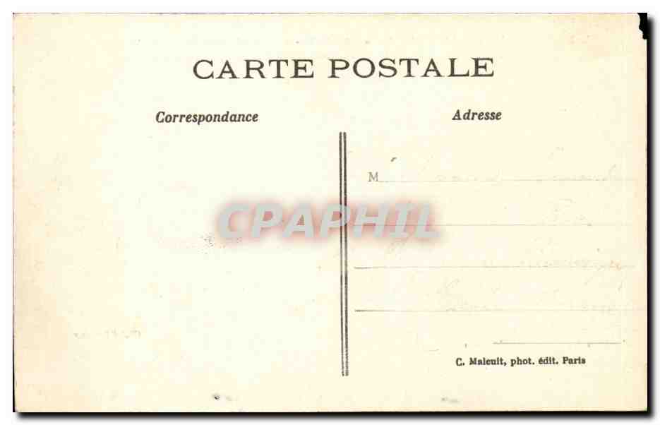 CPA Dirigeable Le ballon militaire PAtRiE construit par Lebaudy sur les plans de Juliot ingenieur Zeppelin — Rückseite