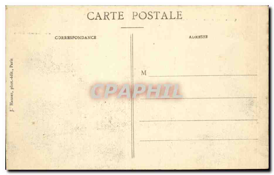 CPA Biplan Sommer pilote par Legagneux — Rückseite