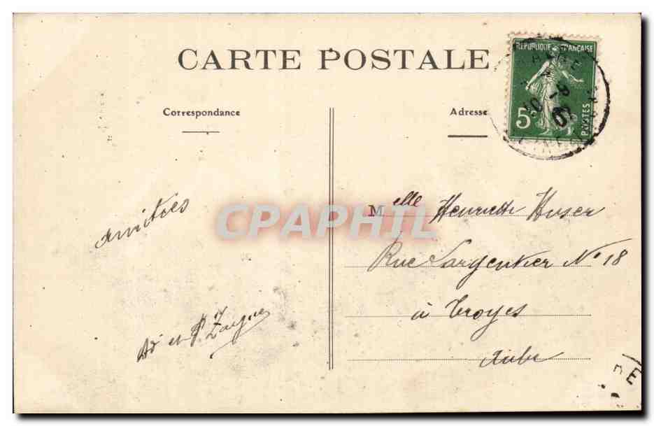 Le Havre — Le paquebot « La Touraine » — F.B. (Fonds Béatrice) — Reverso