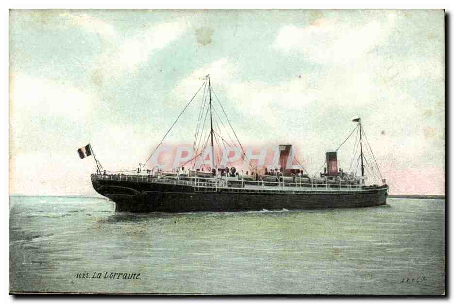 La Lorena — nave a vapore del 1925 — L.Y. & Cie