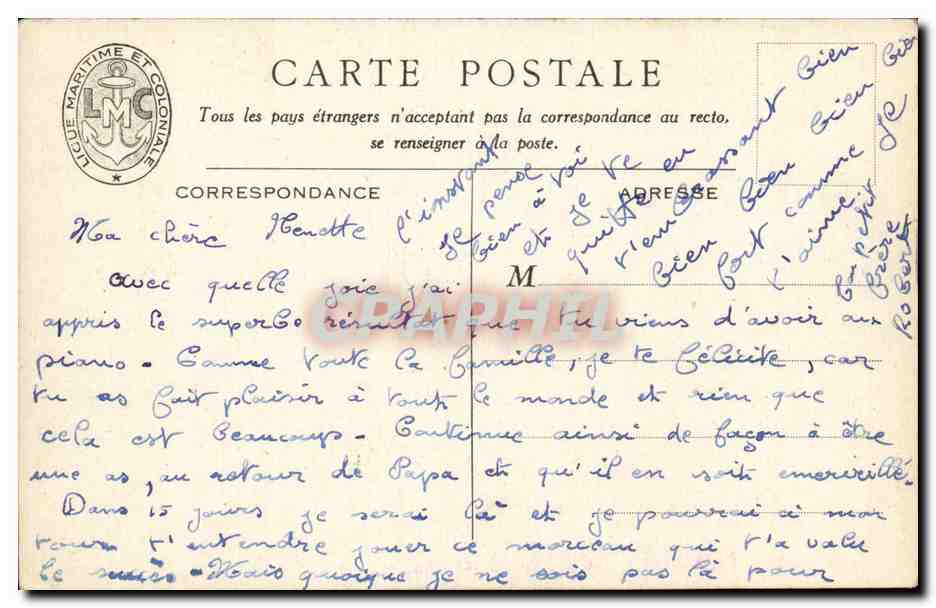 CPA Bateau Nos croiseurs de 10 000 tonneaux type torpille — Verso