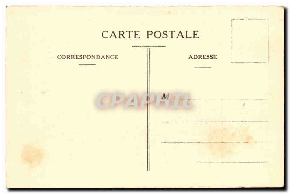 Paquebot "Gouverneur Général Lépine" — Cie de Navigation Mixte (Cie Touacne) — Verso