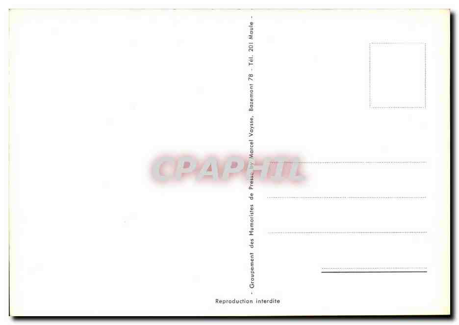 Club Naturiste — Salsifis — dessin de Abloy — Rückseite