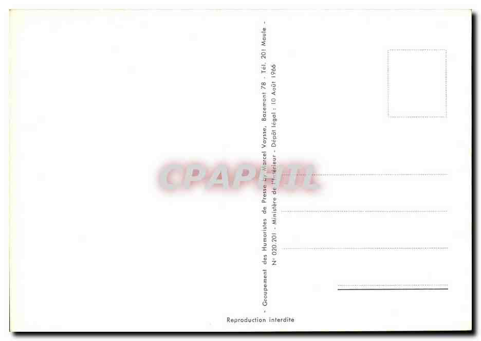 Les péchés capitaux — l'intemperance — Alexandre — N° 020.201 — Verso