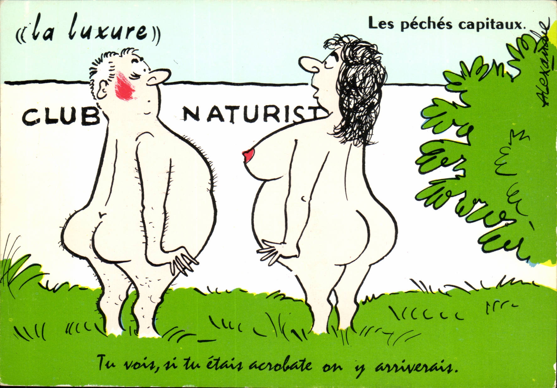 Les péchés capitaux — « la luxure » — Alexandre