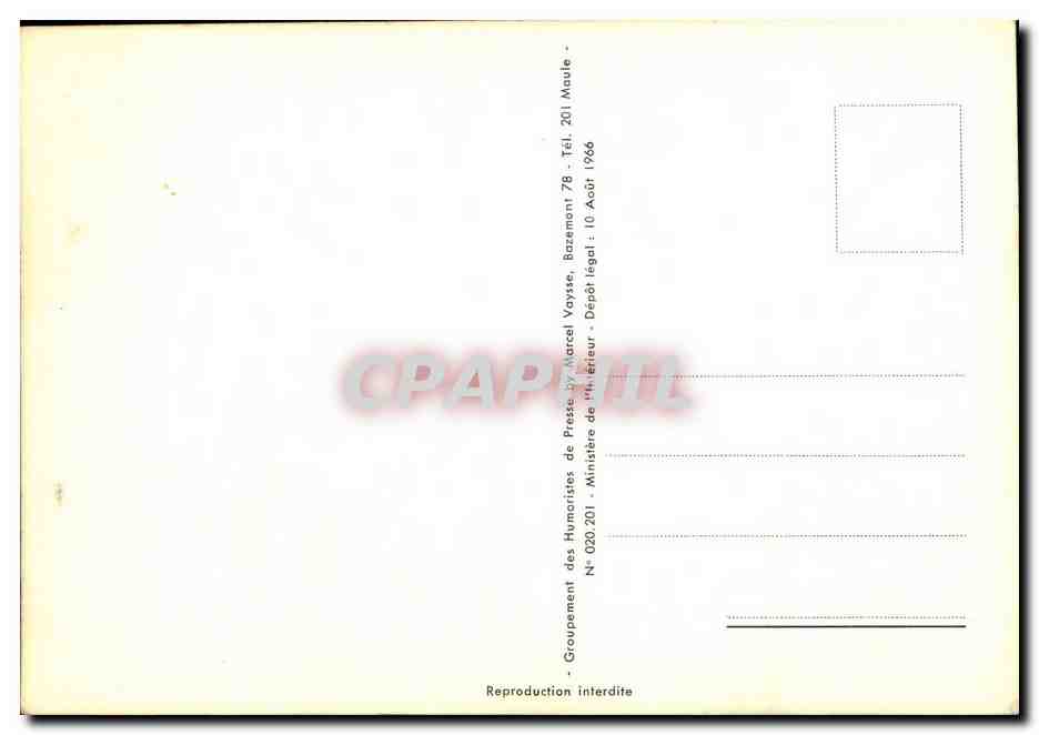 Kitchen — humorous scene — Press Humorists Group, n° 020.201 — Back