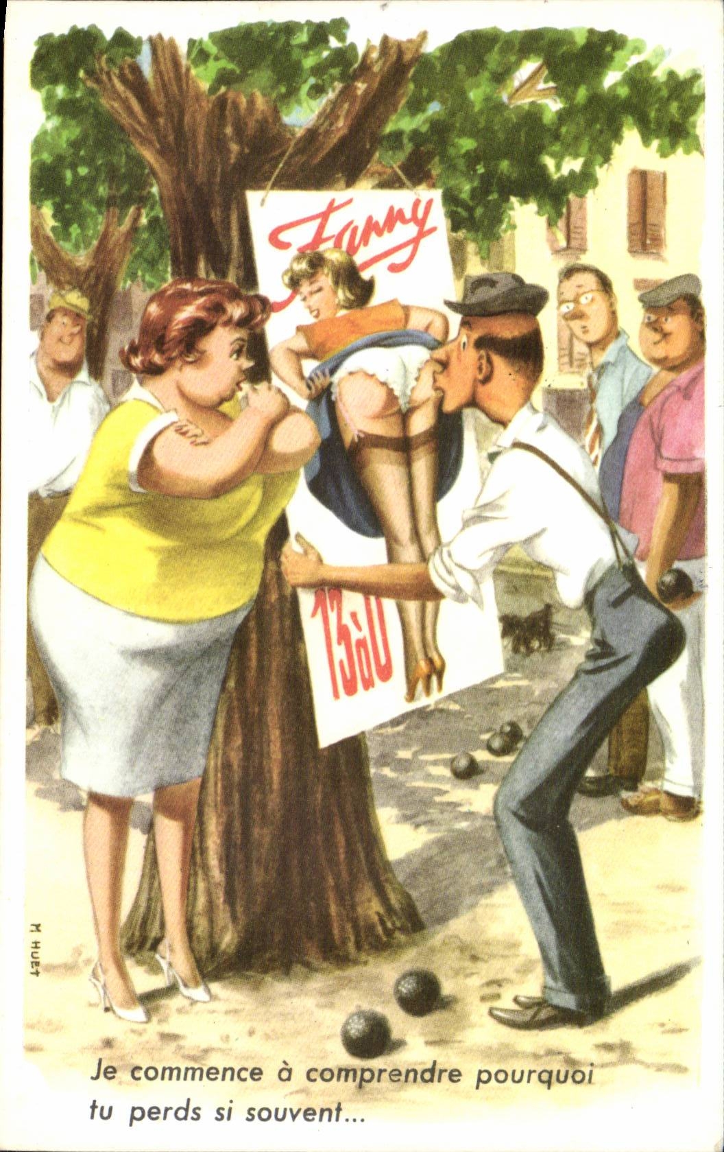 Je commence à comprendre pourquoi tu perds si souvent — Fanny — Huet