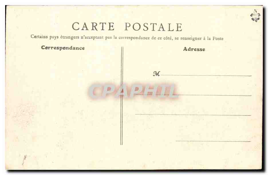 Bordeaux — El Transbordador « Amazone » de las Messageries Maritimes — Colección H. S. — Reverso
