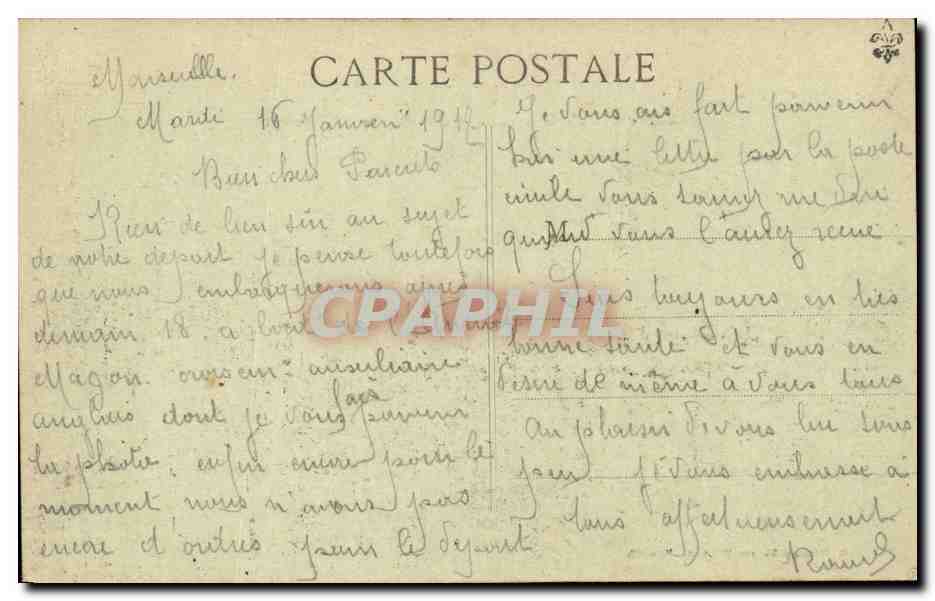 Amiral Magon — Croiseur Auxiliaire de 1er rang — Campagne d'Orient 1914-1917 — Reverso