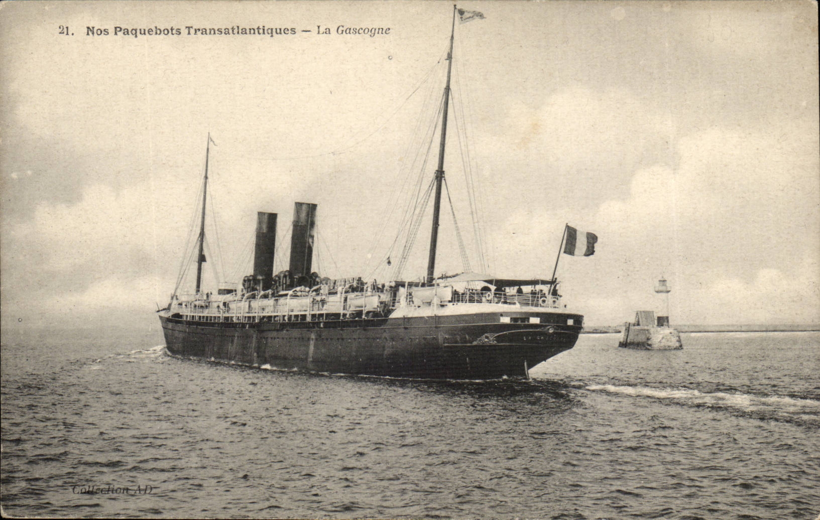 La Gascogne — Transatlántico — Colección AD