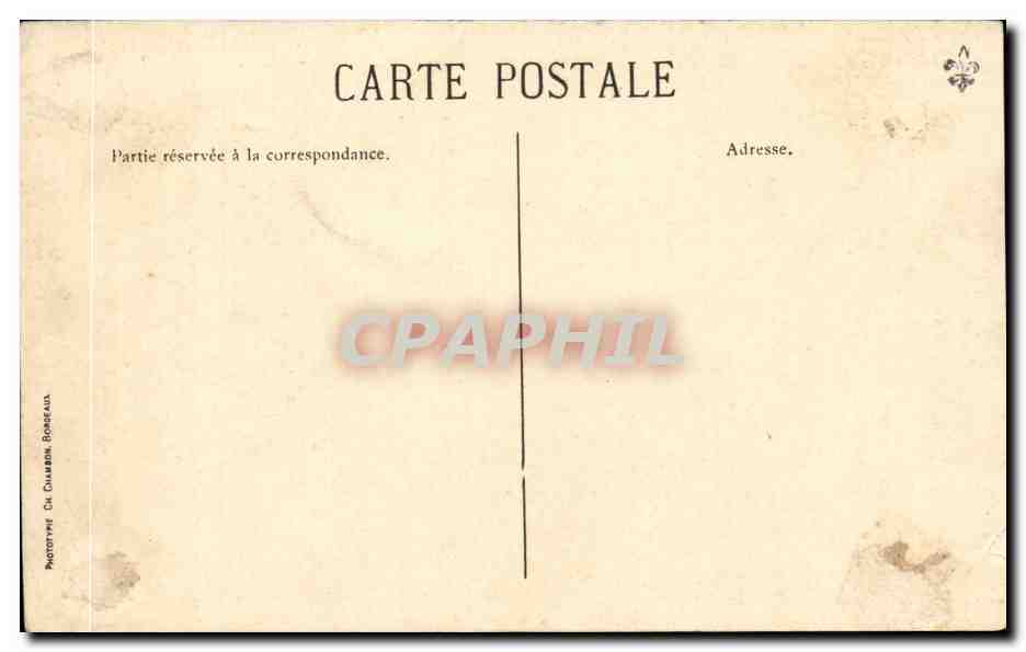 Bordeaux — Messageries Maritimes «L'Amazone» — C. C. — Reverso