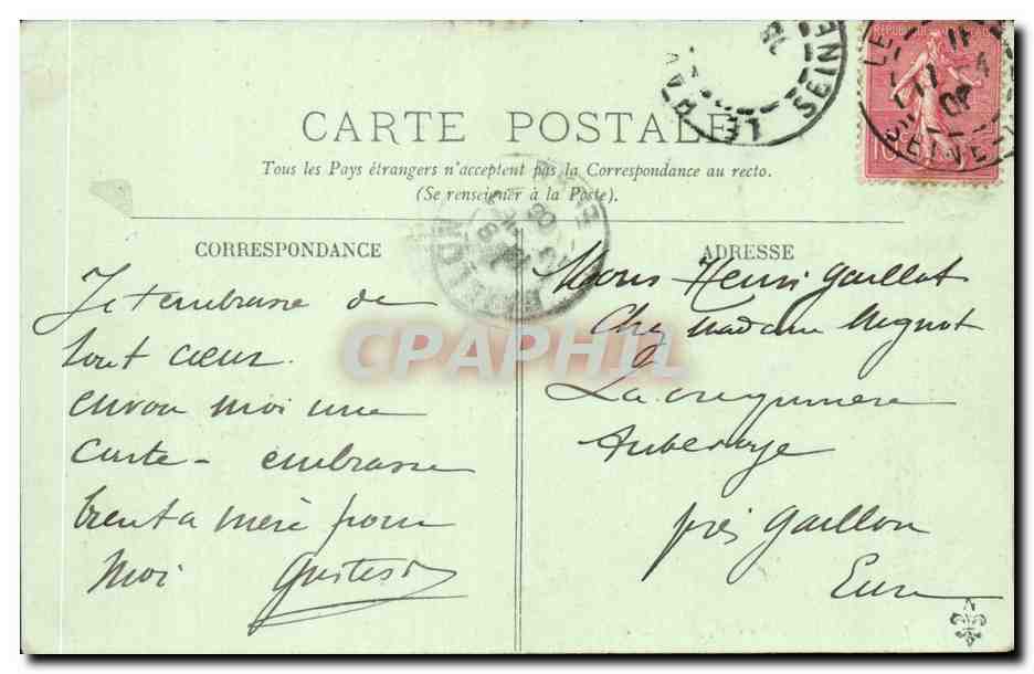 El "Colombien" — Le Havre — La Cale sèche — LL — Reverso