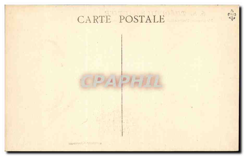 S.S. THÉOPHILE-GAUTIER — New steamer of the Messageries Maritimes — H. GRIMAUD - MARSEILLE — Back