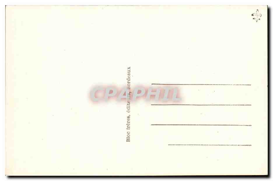 CPM Paquebot Massilia de la Compagnie Sud atlantique  — Verso