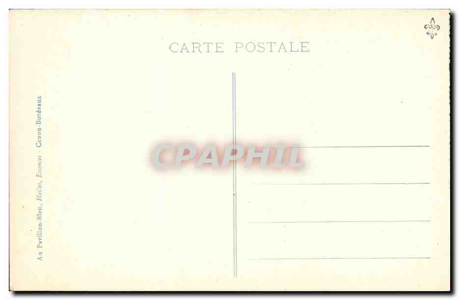 Bordeaux — Le Lutetia, paquebot de grand luxe dans le port — Pavillon Bleu, Éditeur Bordreaux — Reverso