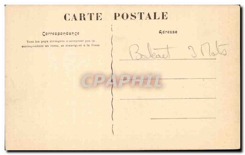 CPA Bateau Revolution Napoleon 1er Vaisseau de ligne — Verso