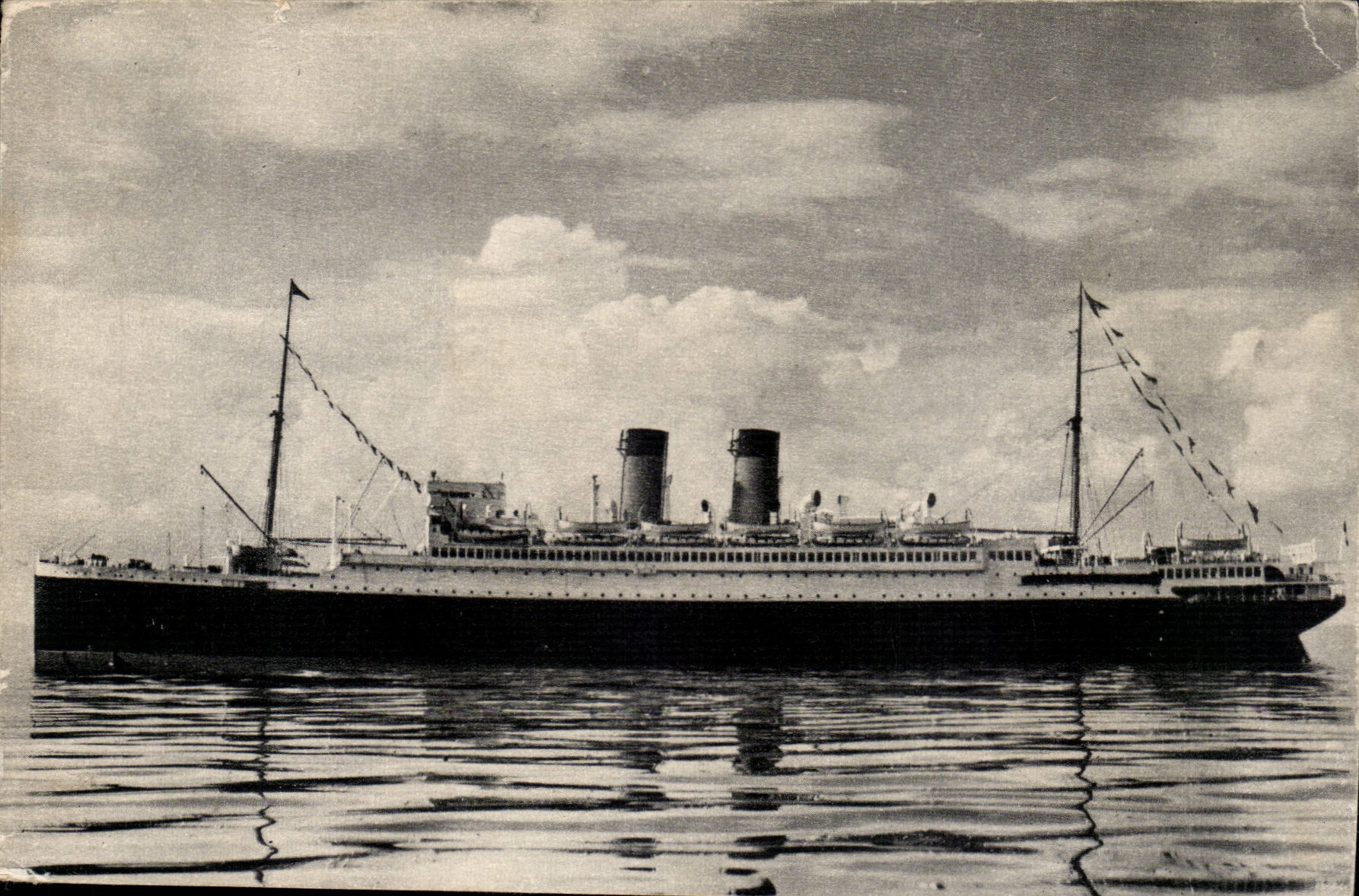 CPM Bateau Cie Generale Transatlantique PAquebot De Grasse French line