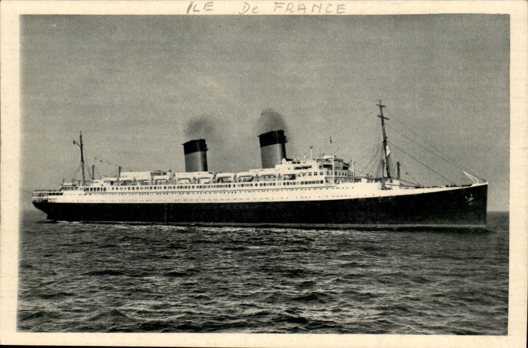 Ile de France — Côte d'Azur — Ligne Transatlantique