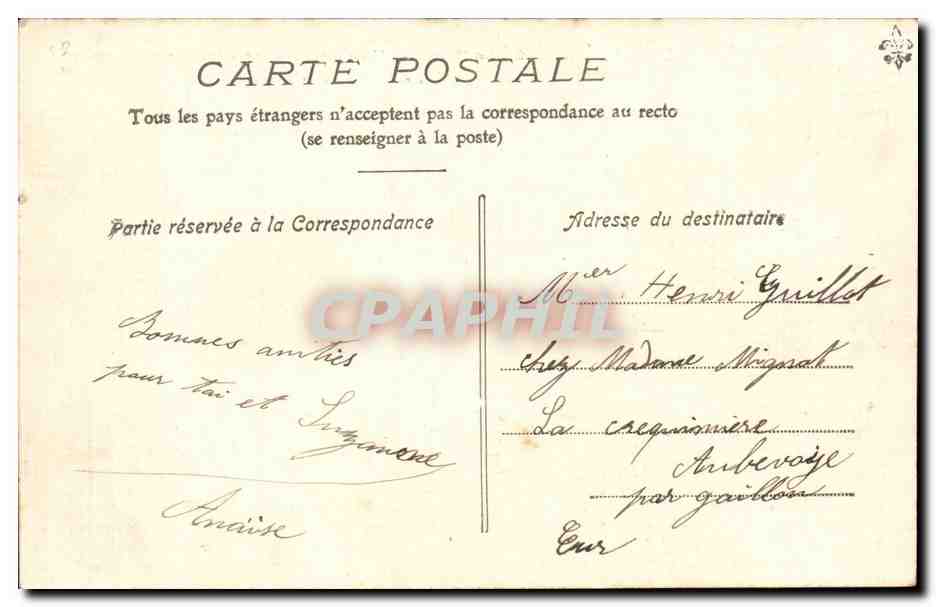 Le Havre — Transatlantiques « La Gascogne » et « La France » dans le Port — Éditeur non identifié, n° 21 — Reverso