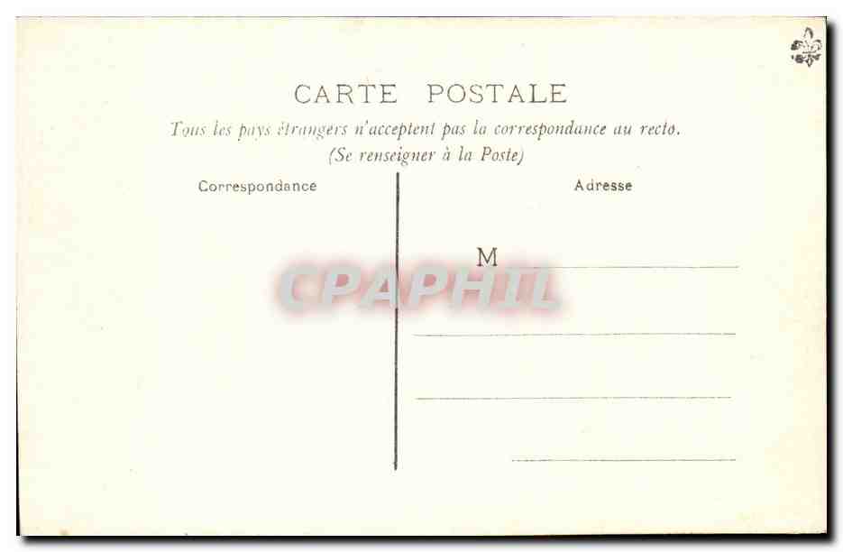 CPA Bateau L'oxus des Messageries Maritimes — Rückseite