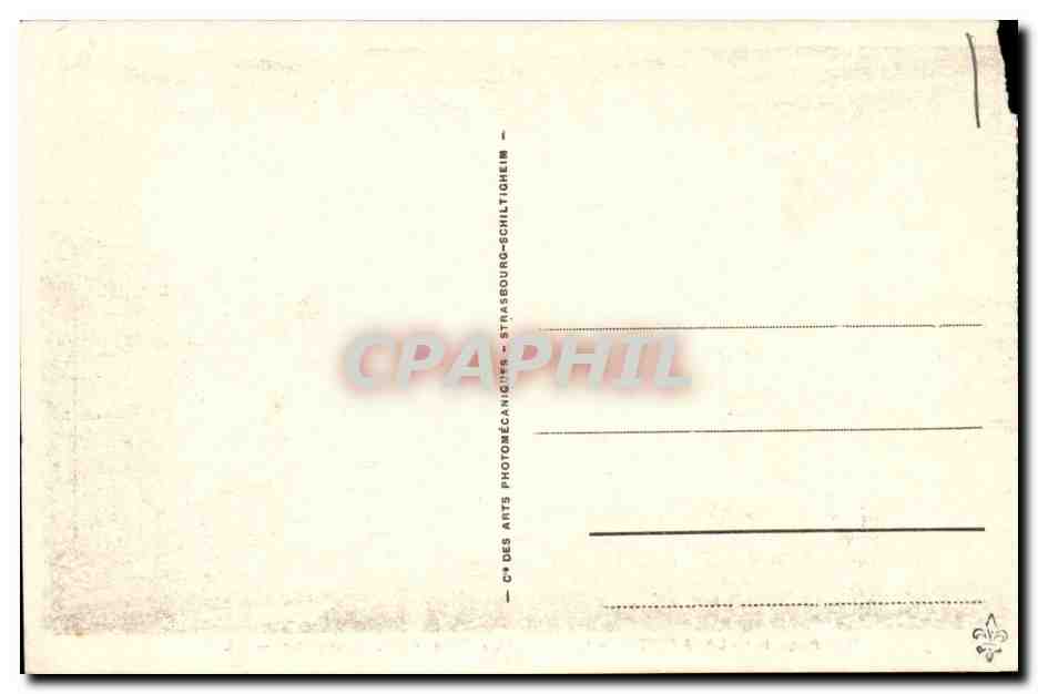 CPA Bateau Paquebot Lafayette Le bar (Rene Prou arch decorateur) — Verso