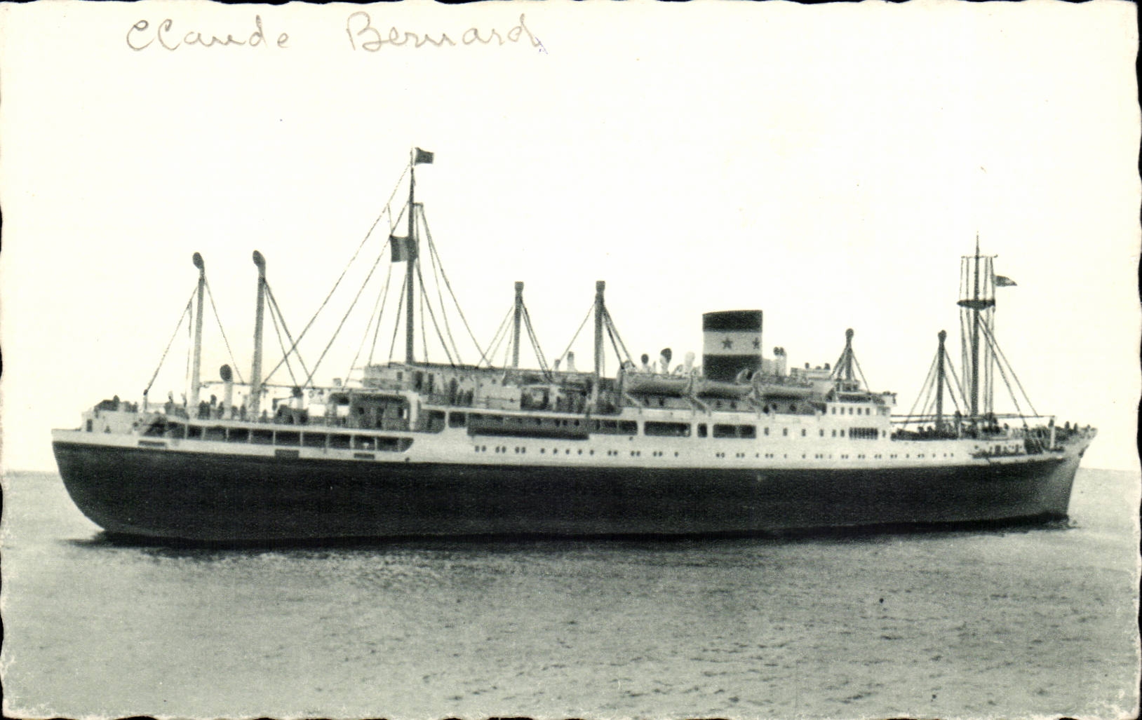 Paquebot "Claude Bernard" — Compagnie Maritime des Chargeurs Réunis — éditeur Cie des Arts Diplomécaniques