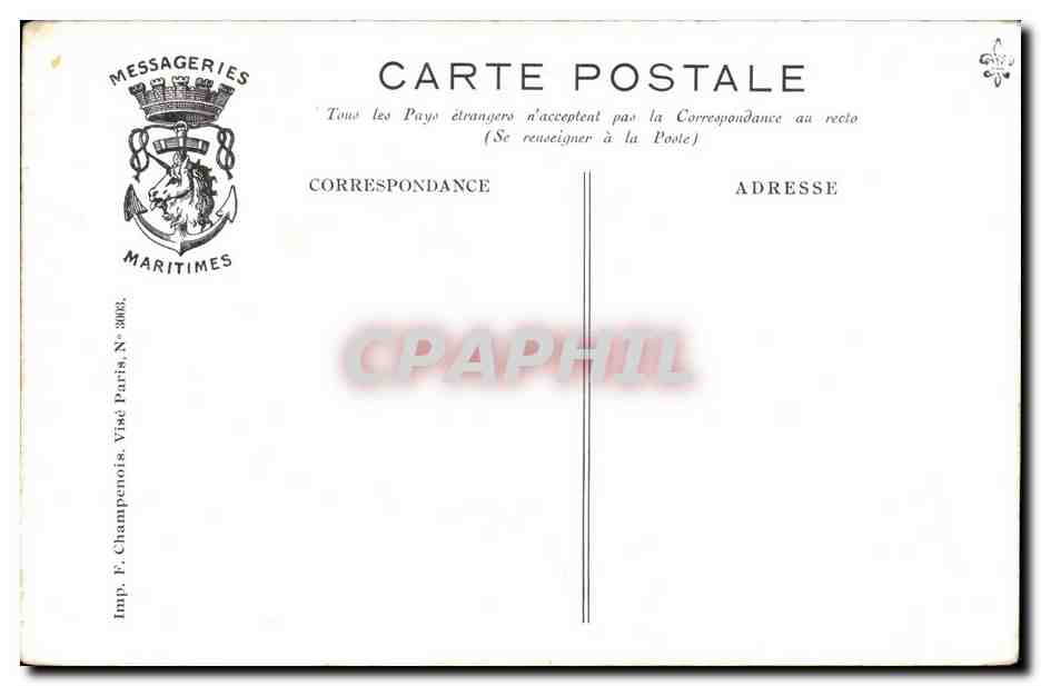 CPA Bateau Guerre Yarra torpille le 29 mai 1917 (8 disparus) — Verso