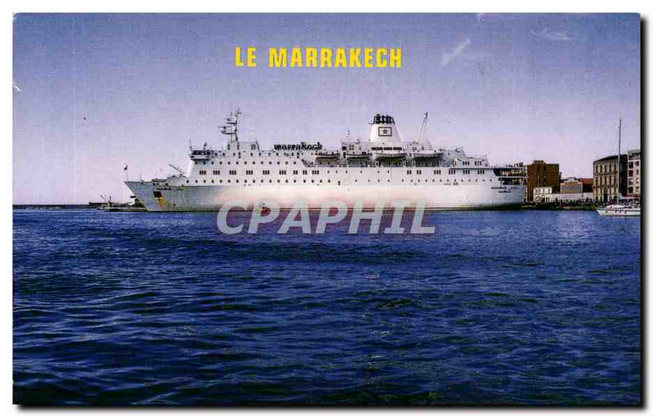 Le Marrakech — navire de croisière — Éditions CAPITOLE