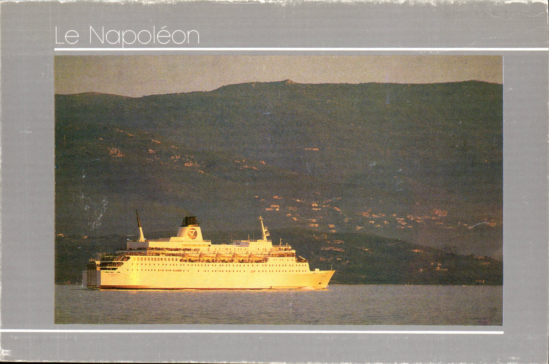 Le Napoléon — ferry à La Corse — édition SANTA LINA