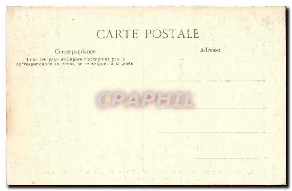 Salon de Réception du Palais de Compiègne — Collection spéciale — Éditeur L. F. D. n°37 — Verso