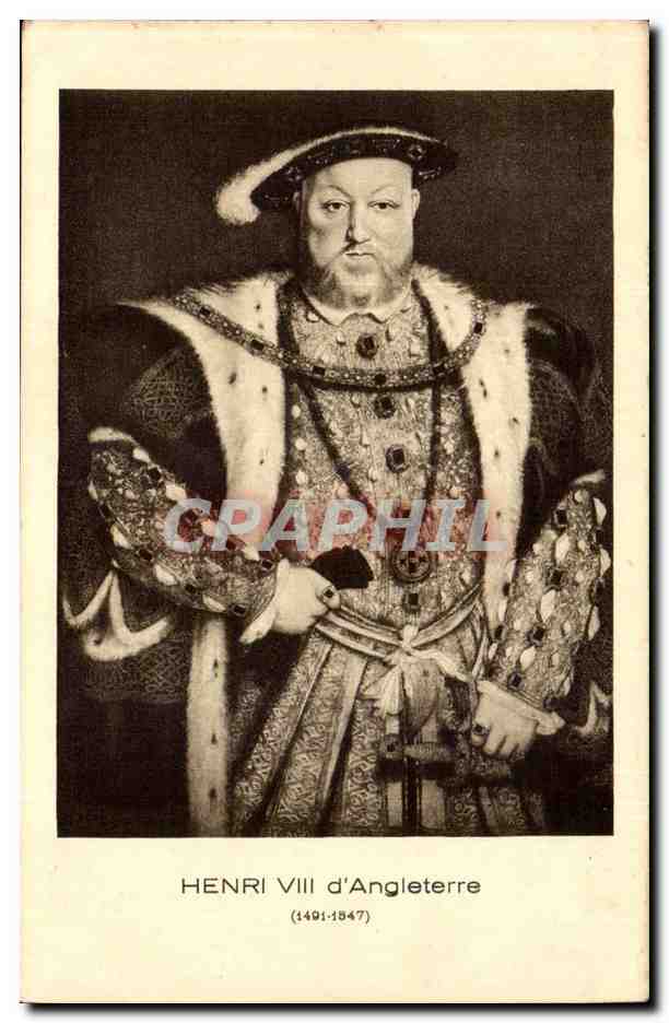 CPA Herni VIII d'angleterre 1491 1547
