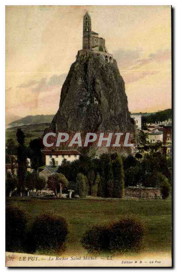 le Puy CPA le rocher Saint Michel