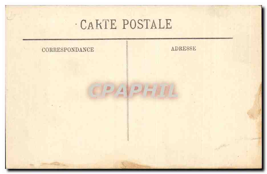 le Puy CPA le rocher Saint Michel — Rückseite