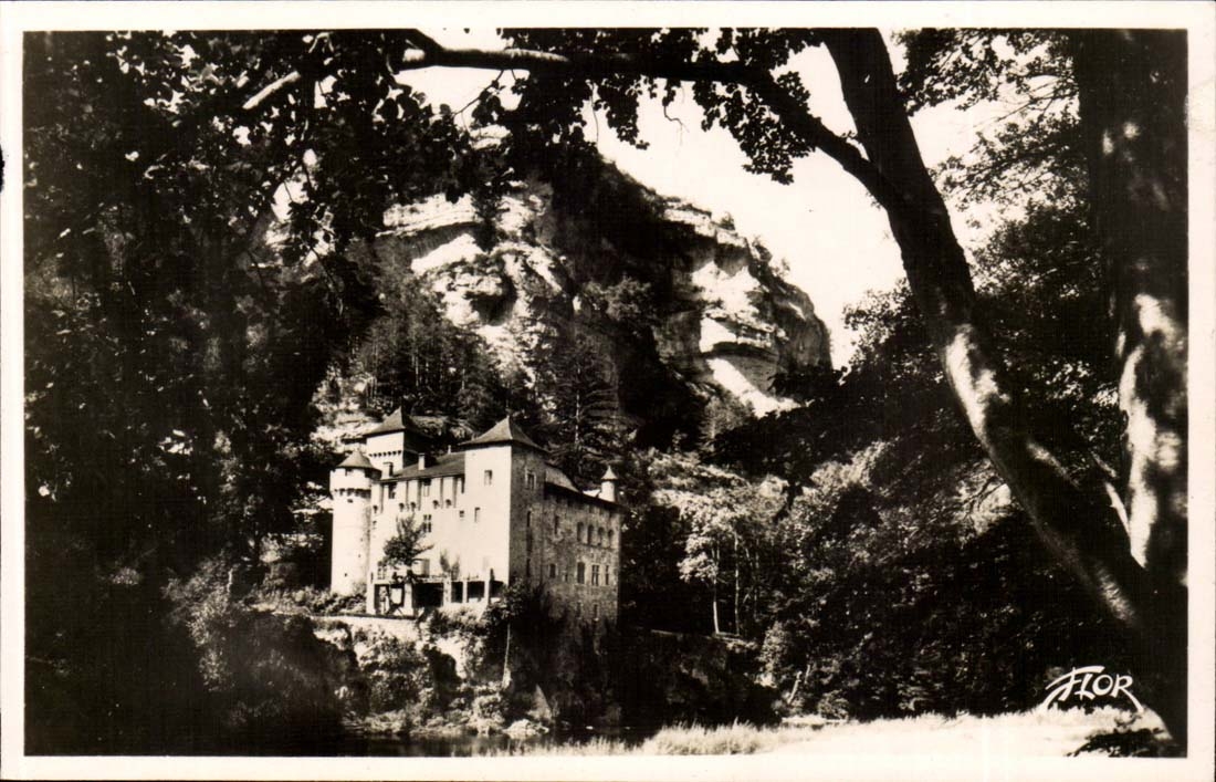 CPA Les gorges du Tarn Le chateau de la Gaze