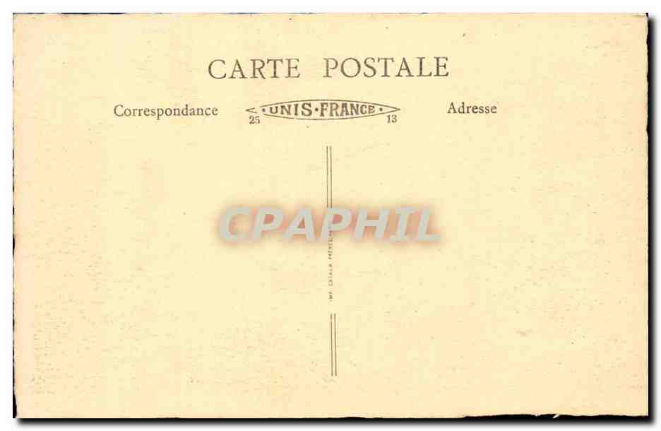 CPA Besancon Vue generale du quartier Saint Jean Citadelle Chaudanne et Rosemont — Rückseite