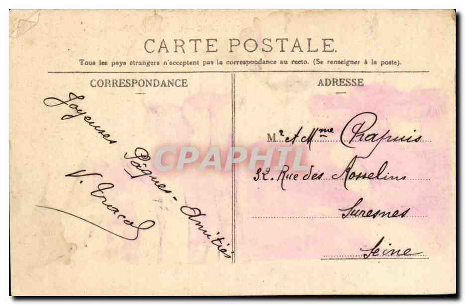 Toulouse - La Basilique Saint Sernin - CPA  — Verso