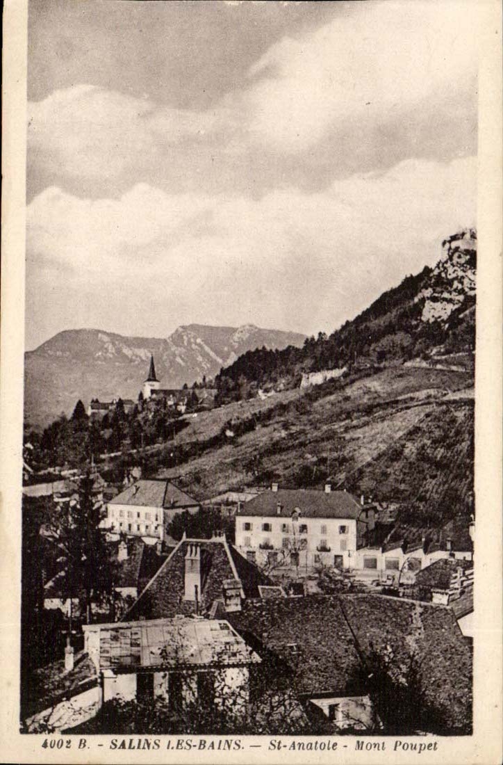 salins les bains - St Anatole Mont Poupet - CPA 