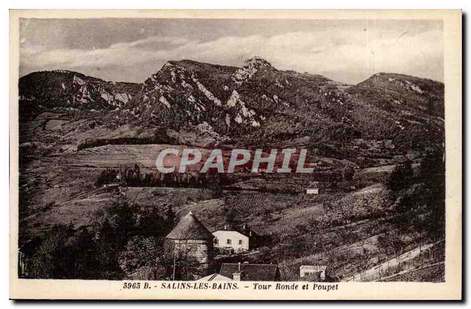 Salins-les-Bains — Tour Ronde et Poupét — Édition Cambazard