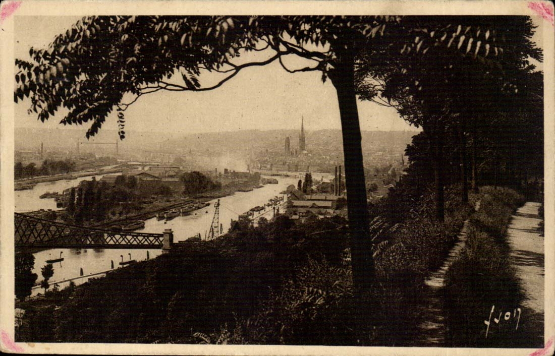 Rouen - Vue Panaramique de la Vile - CPA 