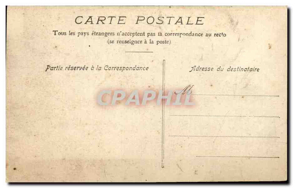 Rouen - Eglise et Place Saint Vivien - CPA  — Rückseite