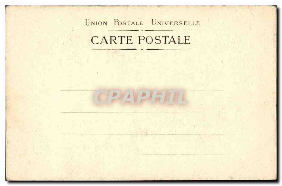 Rouen - Palais de Justice - CPA  — Verso