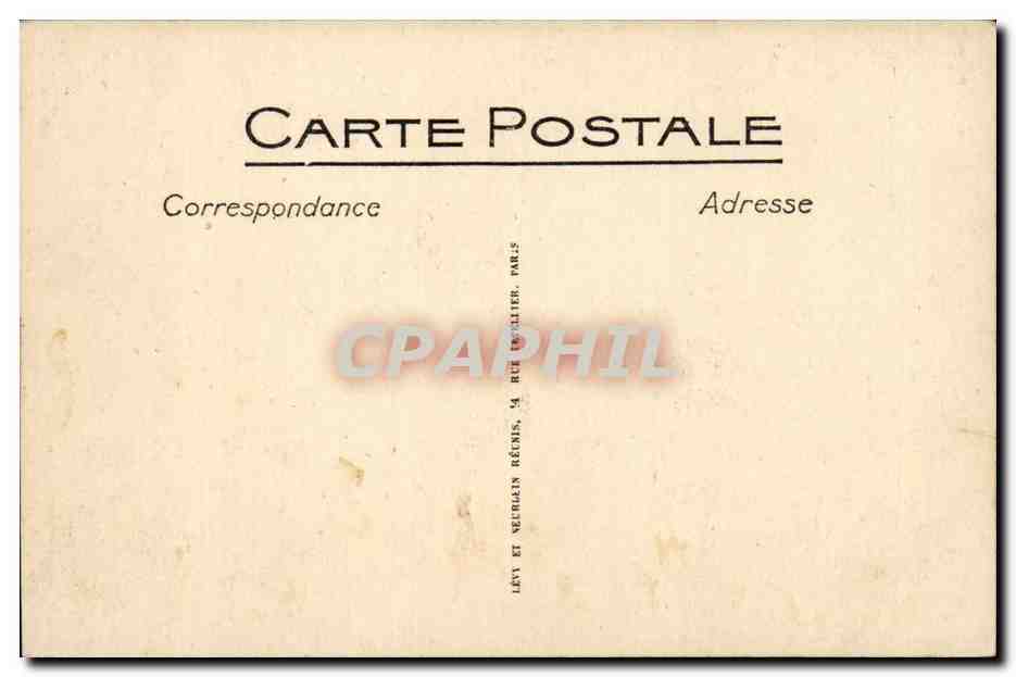 Le Mont saint Miche - Les Remparts de L'Abbaye - cote est - CPA  — Verso