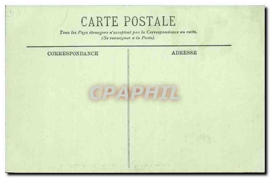 CPA Blois Le chateau Vue sur l'aile francois 1er a travers les colonnades — Rückseite