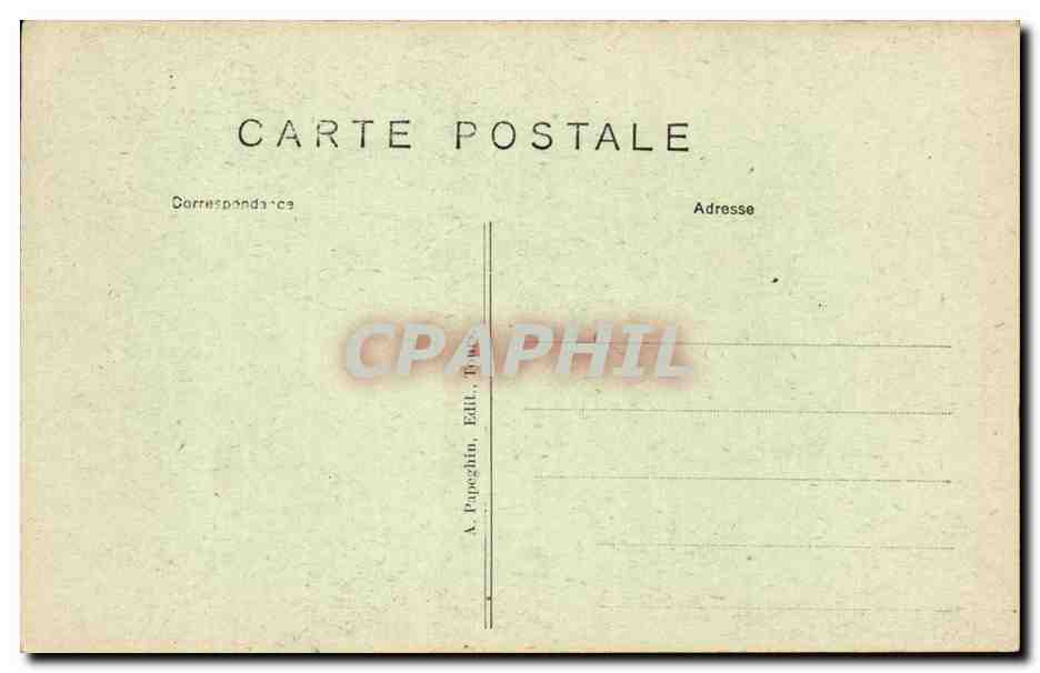 CPA Blois Le chateau Escalier Francois 1er L'amitie (de Goujon) — Rückseite