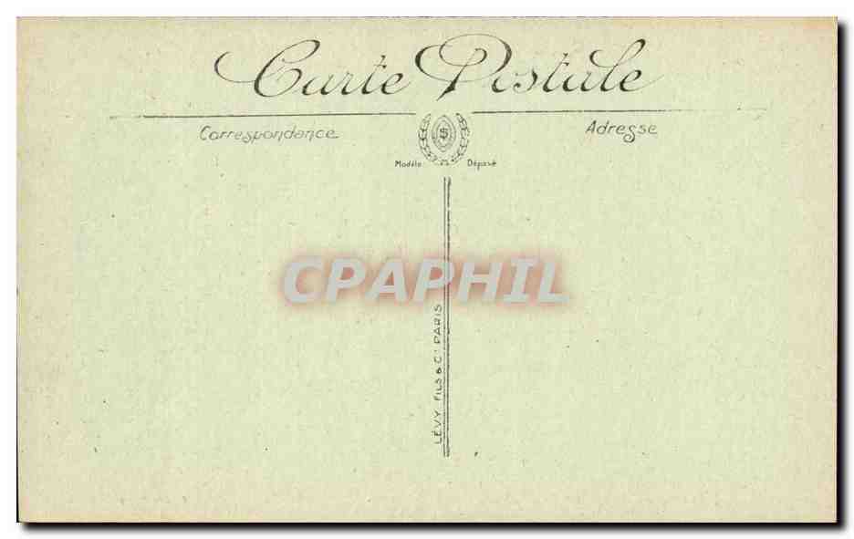 CPA Blois Le pont sur la Loire — Rückseite