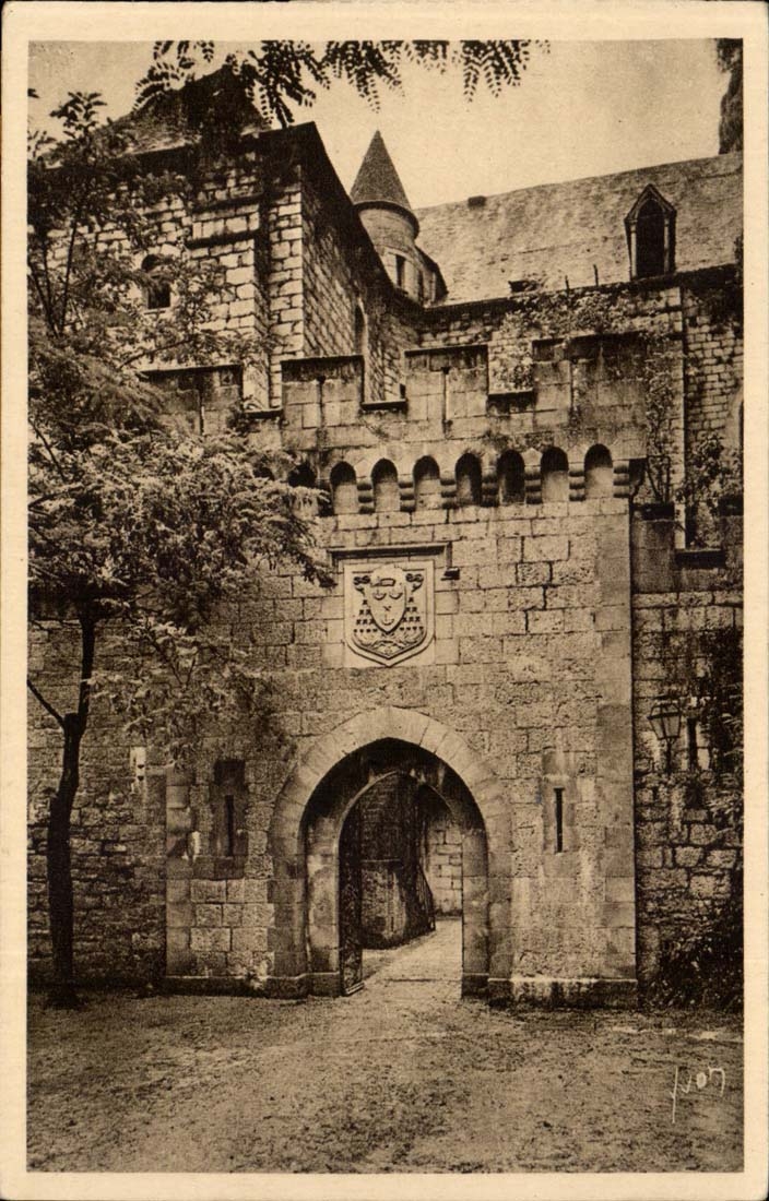 Rocamadour (Lot) — Sortie des Sanctuaires conduisant au Chemin de Croix — Les Éditions d'Art Yvain, Paris