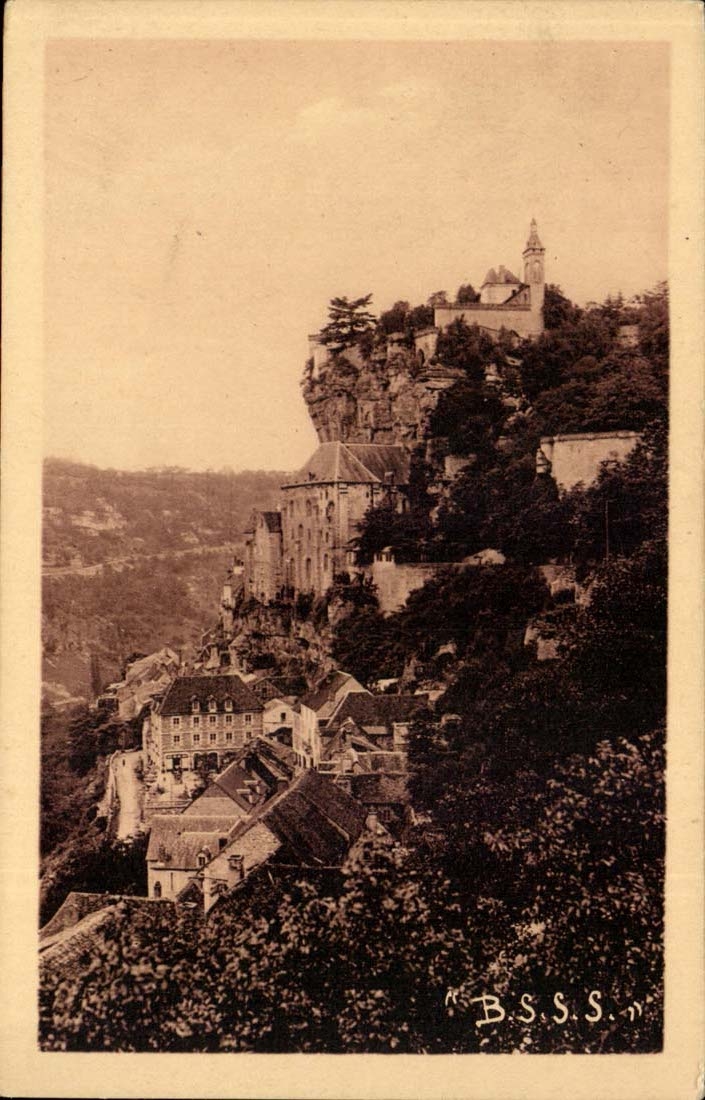 Rocamadour — Le Château, les Églises, l'Hôtel Beau Site — Helgra, n° 209