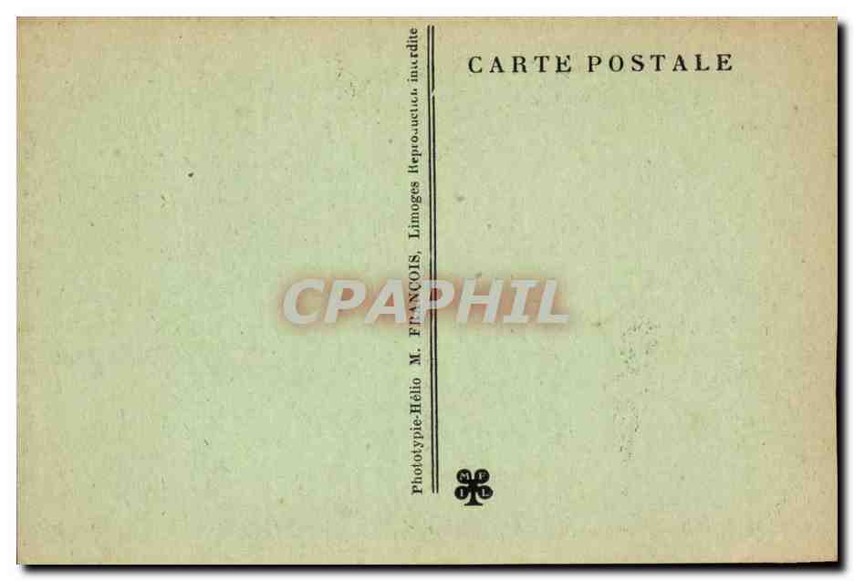 Le Gouffre de Padirac (Lot) — Le Lac de la Pluie — Phototypie-Hélio M. Francois, Limoges — Reverso