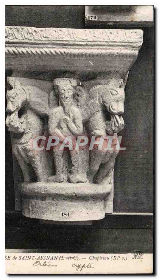 Orleans - Eglise de Saint Aignan - Chapitau - CPA 