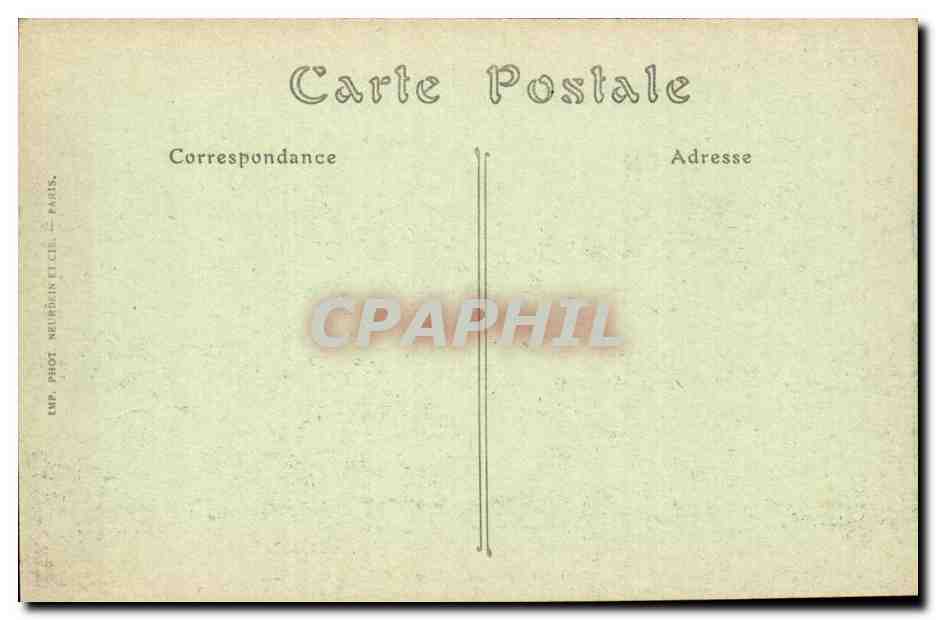 Orleans - Vue Generale prise de la Tour de la Cathedrale - CPA  — Rückseite